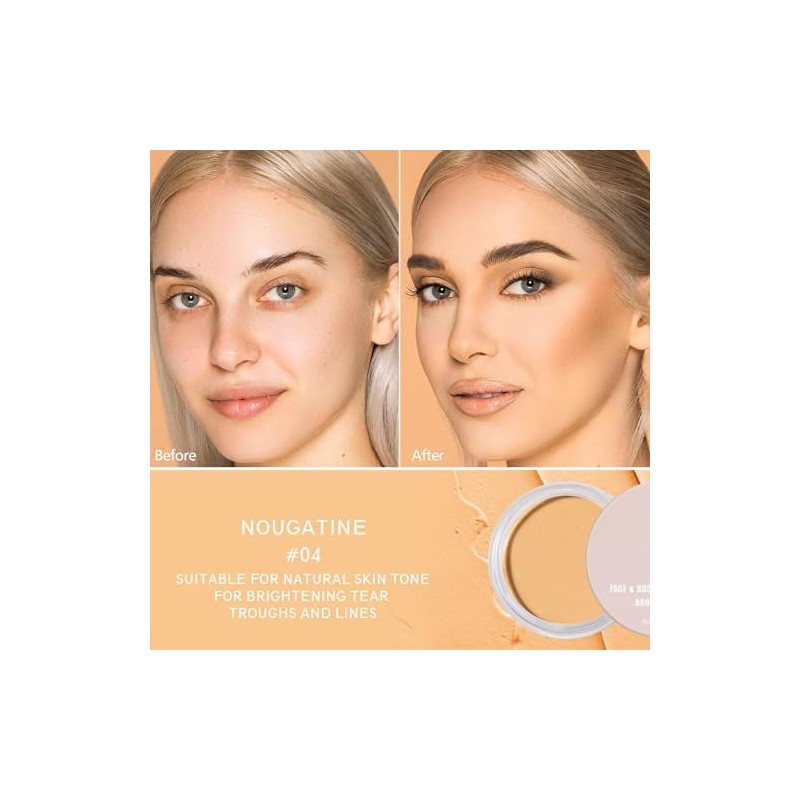 Erinde Corrector de Alta Cobertura y Larga Duración, Fórmula Crema