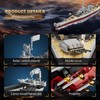Brihappen Missouri Battleship Building Kits for Adult Boys (2228 Pieces)