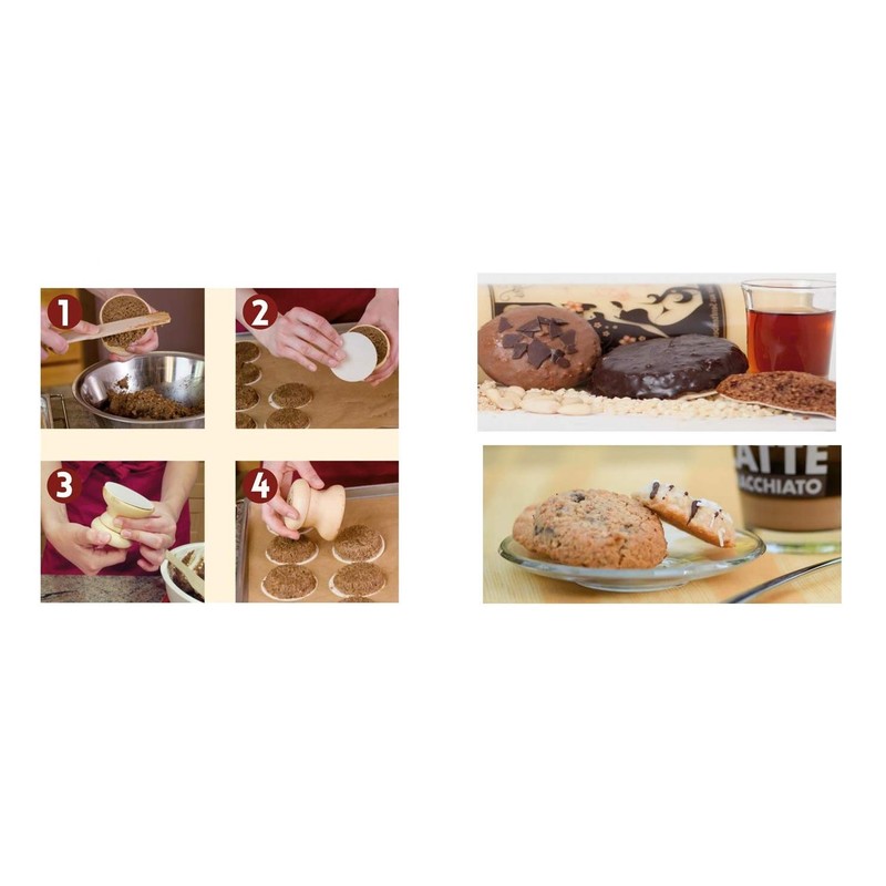 Neustanlo® Gingerbread Bells Economy Set with Spatula Gingerbread Mould Gingerbread