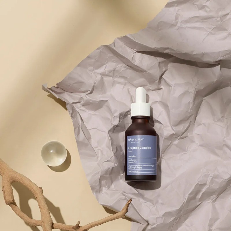 Sérum [MARY&MAY] 6 Peptide Complex Serum 30ml Mary & May