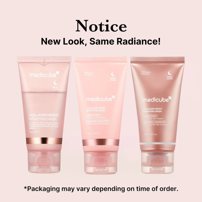 Medicube Mascarilla Nocturna Con Envoltura De Colgeno 75 Ml