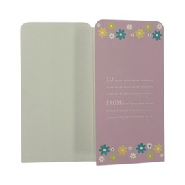 Xpress Yourself Easter Money Wallet Card for Great-Granddaughter, Lamb Design, Pink and Gold