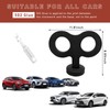 povtii Car Wind Up Key Sticker, 3D Clockwork Wind Up