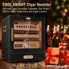 COOL KNIGHT Cigar Humidor Cabinet, Cigar Cabinet Humidor with Spanish