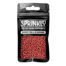 SPRINKLY - Glimmer Pearls - Red - 30g