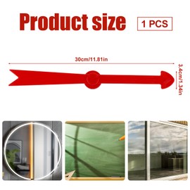 Large Arrow Spinner, Red Game Board Spinner Arrow Game Spinners with Suction Cup Game Engaging Board Arrow Set Board Games Accessories for Classroom Activities Party Board Games