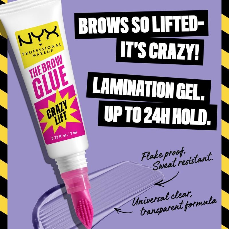 The Brow Glue Crazy Lift, Brow Lamination Gel with 16HR