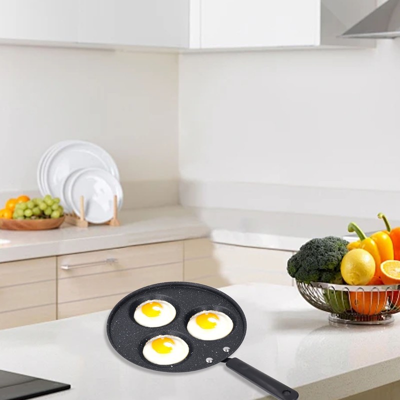 Egg Frying Pan Non Stick Fast Heating Egg Cooker Pan