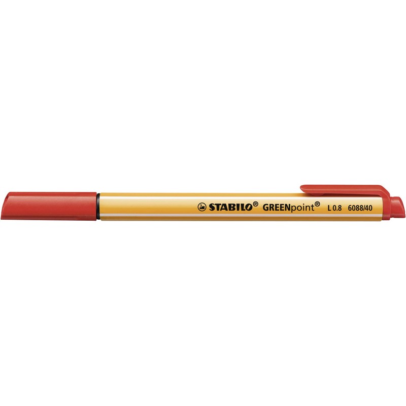 STABILO Greenpoint Sign Pen Recycled 1.1mm Tip 0.8mm Line -