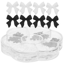 Baluue Nail Art Charms 3D Flower Bowknot Pearl Stickers Mixed Decorations for Manicure for DIY Nail Designs