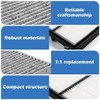 CA12051 CF11182 Engine and Cabin Air Filter Set with Activated