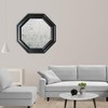 Autotech Park Precut Elegant Flower Octagon Window Film Shade, Self