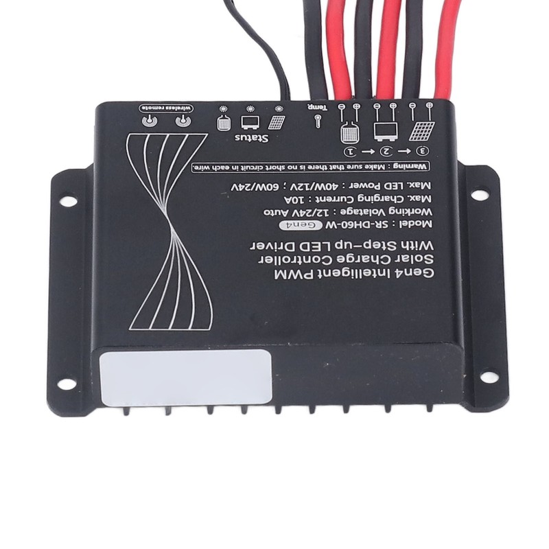 Solar Charge Controller 12V 24V PWM Battery Charging Regulator with