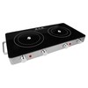 Brentwood Select TS-382 Double Infrared Electric Countertop Burner,1800-Watt, with Timer,Stainless