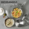 MICHELANGELO Saucepan Set 6pc, 18/10 Stainless Steel Sauce Pan with