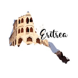 Eritrea Wall Stickers Quotes Contemporary European Famous Architecture Store Wall Decals Vinyl Wall Stickers Quotes for Nursery Kitchen Dorm Wall Decoration 22in