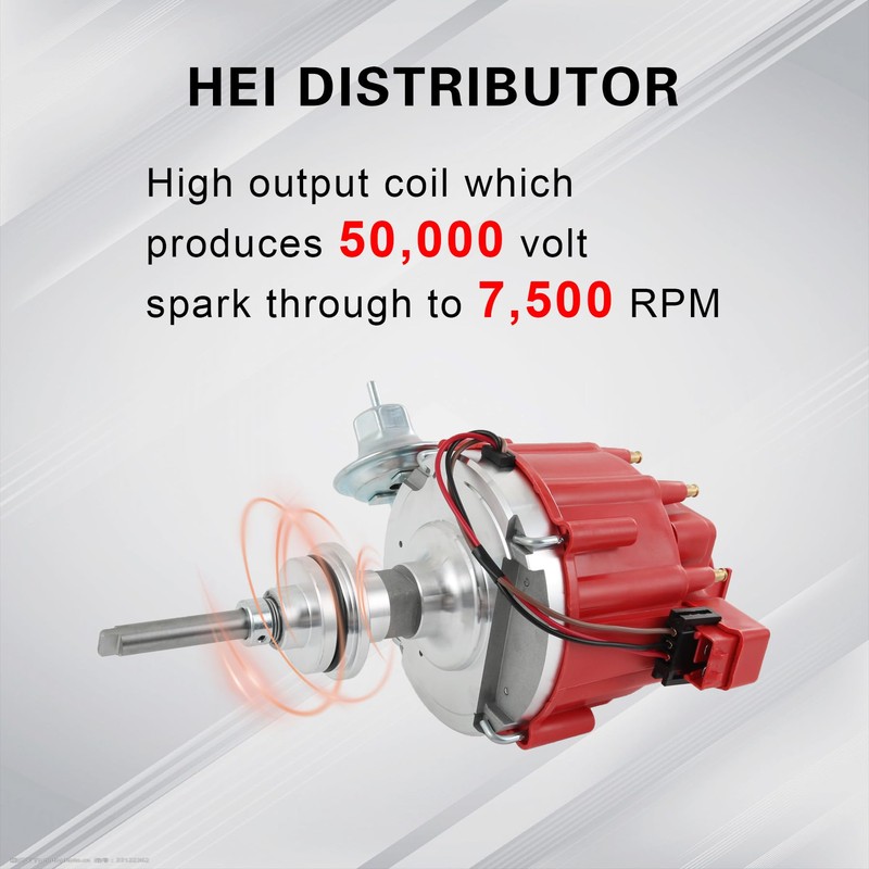JDMSPEED New HEI Distributor Replacement For Chrysler Dodge Plymouth V8
