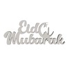 Melis Deko-Schriftzug - Eid Mubarak – Schild aus Holz in