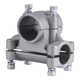 TOPINCN Handle Bracket Clamp For Grass Trimmer Brush Cutter Handheld Holder For Strimmer Trimmer Brushcutter Tube 26/28mm Lawn Mower Part(Cross fixed frame (28, 19))