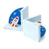 Mousehouse Gifts Wooden Children's Bookends for Boys or Girls Nursery
