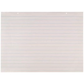 School Smart Primary Chart Newsprint Paper, 1 Inch Rule, 24 x 18 Inches, 100 Sheets