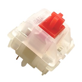 DRAOZA Gateron Milky Yellow Switch 5Pin Compatible with MX Mechanical Gaming Keyboard ks-3 Patch Switch Keyboard Black red Brown Blue Green Yellow (72pcs Red)