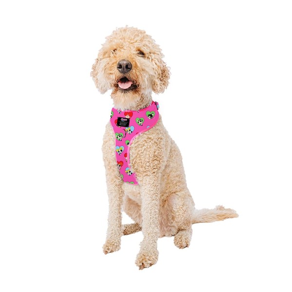 Sassy Woof Dog Adjustable Harness - The Powerpuff Girls™ (Love)