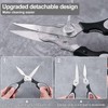 3-Pack Kitchen Scissor All Purpose Kitchen Shears Heavy Duty Scissors