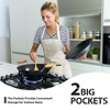 VALOME 2 Pack Kitchen Aprons, Apron for Cooking with 2