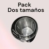 PORTA CUBIERTOS DE ACERO INOXIDABLE, 2PZ ORGANIZADOR PARA CUBIERTOS, BASE
