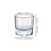 SCSpecial Dappen Dish 2 Pieces Acrylic Liquid Powder Crystal Glass