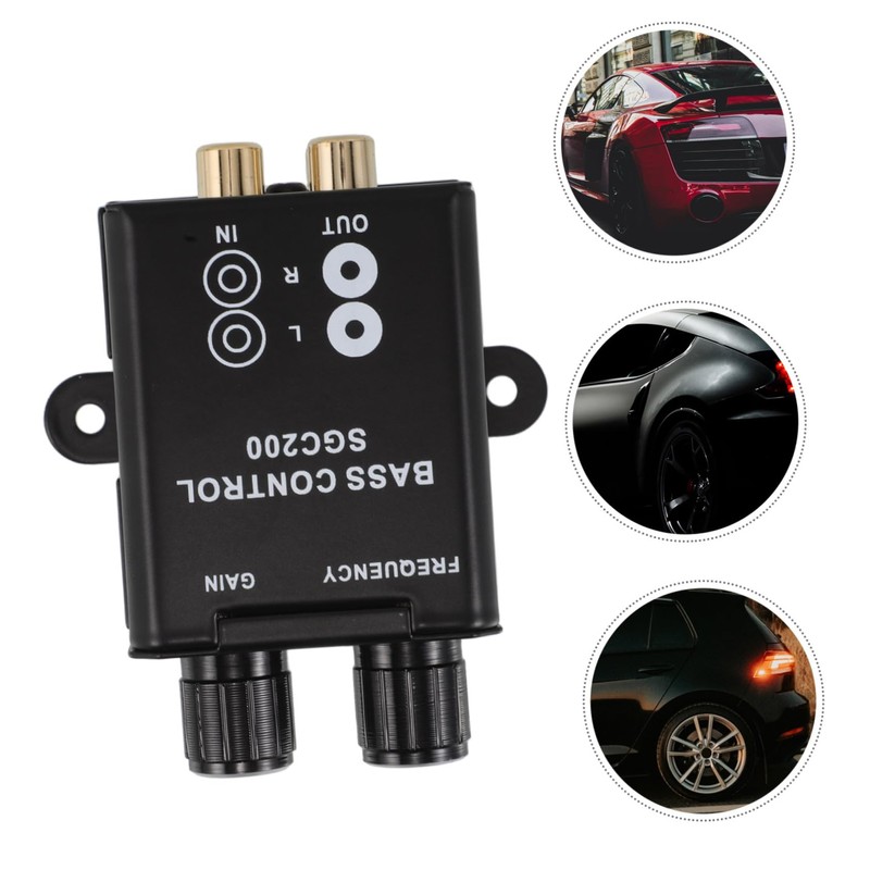 BUGUUYO Audio Amplifier Level Controller Bass Knob Volume Control for