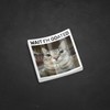Wait i'm goated cat meme funny positivity silly sticker -