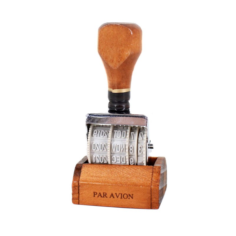 Sun Kea Roller Date Stamp Retro Heavy Duty Seals with