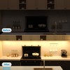 Litever Under Cabinet Lighting Kit Plug in, 6 pcs 12