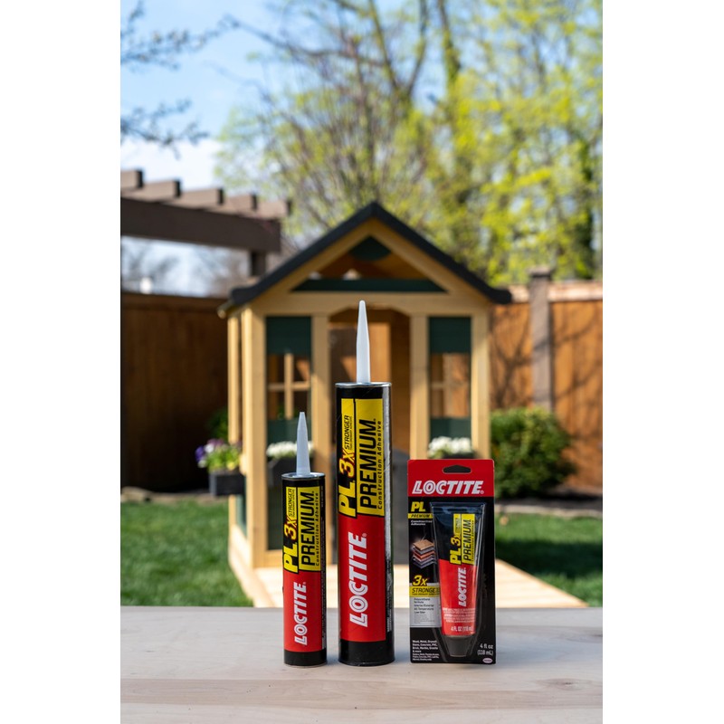 Loctite PL Premium Polyurethane Construction Adhesive, 10 fl oz Cartridge,