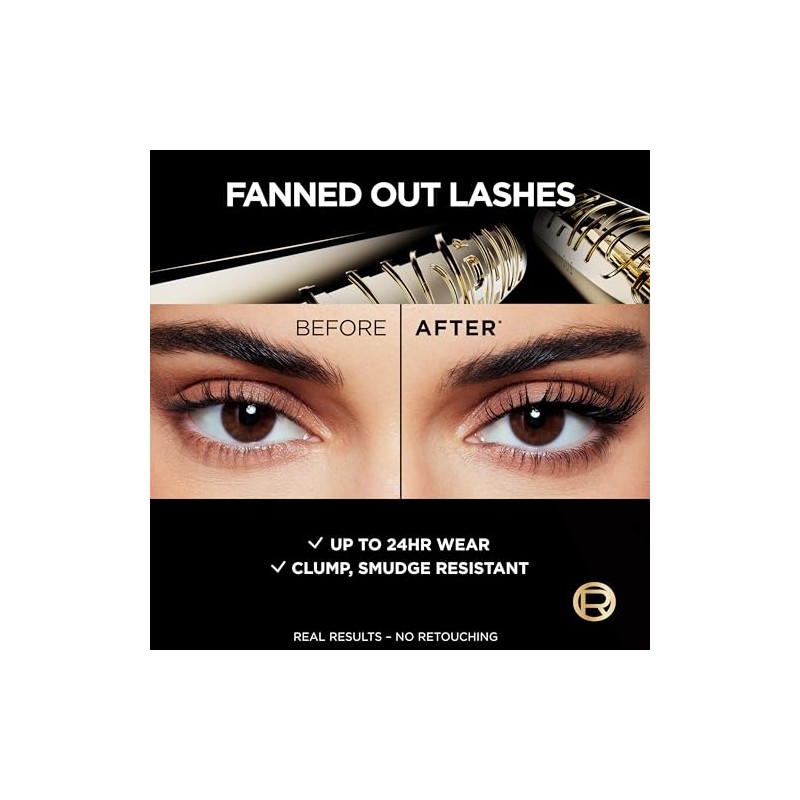 L’Oréal Paris Voluminous Panorama Mascara, Volumizing and Lengthening Mascara, Washable