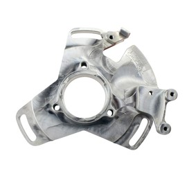 RMSTATOR Replacement for Performance Machined Aluminum Adjustable Stator Timing Back Plate Yamaha YFZ350 Banshee 1987-2006 Sparkling Silver | OEM Repl.# 2GU-85510-50-00 3GG-85510-00-00 3GG-85510-01-00