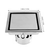 Home Stainless Steel Square Shape Anti odor Bathroom Floor Drain