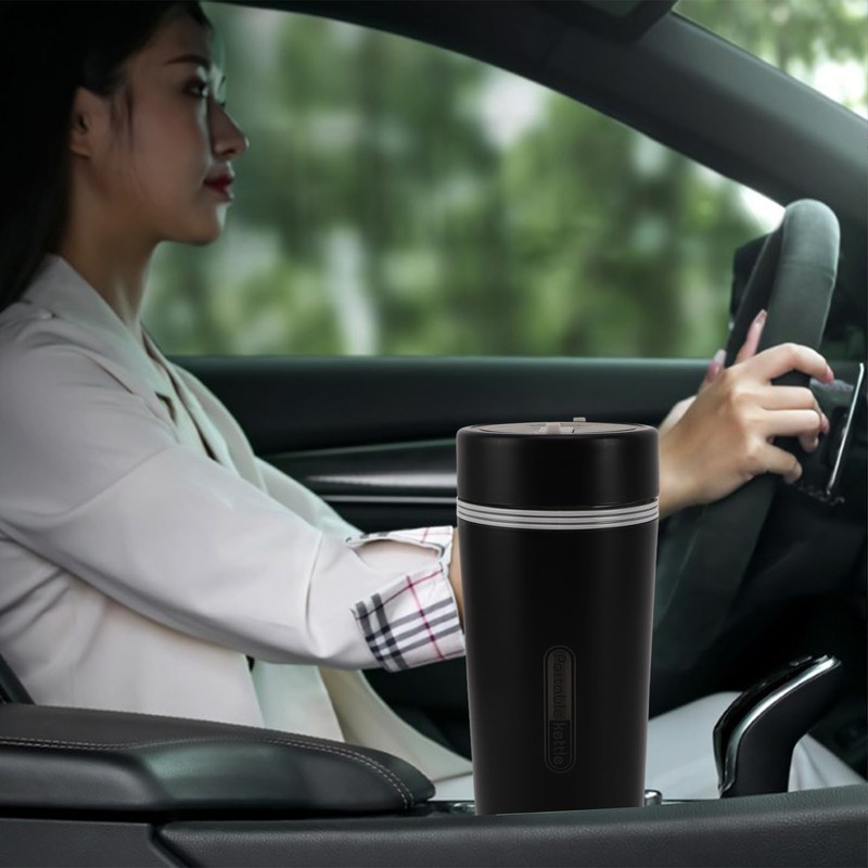Travel Electric Kettle 300W 350ml Stainless Steel Automatic Insulation Portable