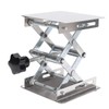 Stainless Steel Lab Jack Scissor Stand Platform 4x4in Expandable Height