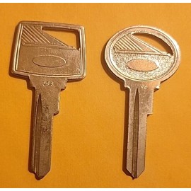 Ford TWO FORD FALCON Key Blanks 1960-1965 NOS; Ignition & Door, Trunk & Glove Box