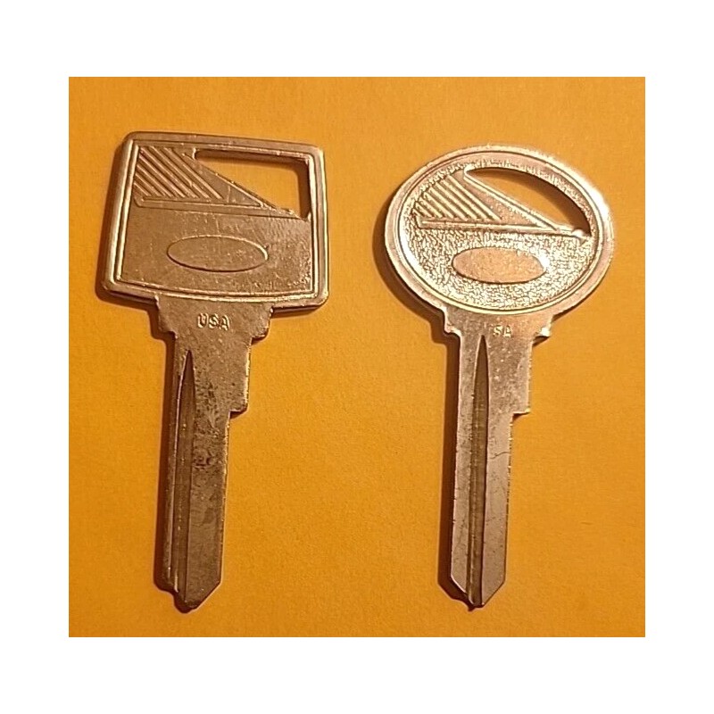 Ford TWO FORD FALCON Key Blanks 1960-1965 NOS; Ignition &