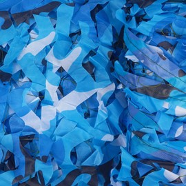 Sposuit Camo Netting for Hunting Blinds - Premium Camo Net Bulk Roll, Camouflage Netting for Army Shooting, Party Decorations, Camping Ghillie Netting, Sunshade Camo Mesh