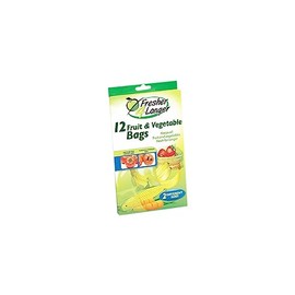 Vsorce4u 12 x 2 Different Size Fruit & Vegetable Bags Resealable Reusable Fruit & Vegetable Storage Bags