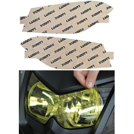 Lamin-x Custom Fit Yellow Headlight Covers for Yamaha FZ-09 (2017)