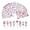 Rchovsam 4th of July Nails Stickers for Nail Art -