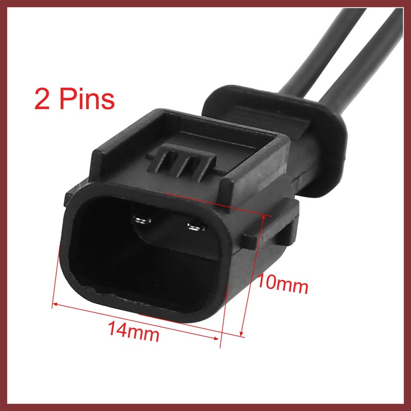 HEROFFIX Car Speaker Wire Adapter Audio Horn Harness Cable Connector