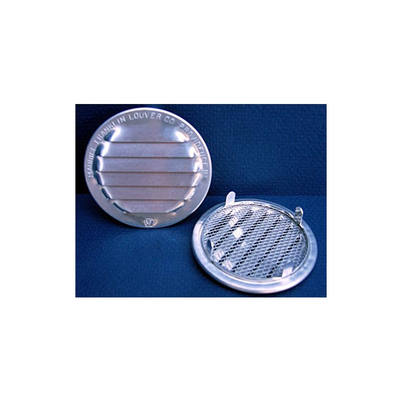 1" Round Vent - tab Style - Mill - Pkg