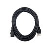 12 Feet Universal AC Power Cord 18AWG (NEMA 5-15P to
